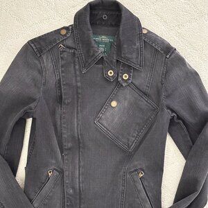 Lauren Ralph Lauren Women's Dark Gray Denim Jacket